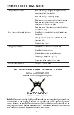 Preview for 11 page of Bat-caddy X8 Pro User Manual