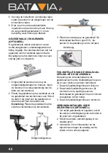 Preview for 42 page of Batavia 7061494 Operating Instructions Manual