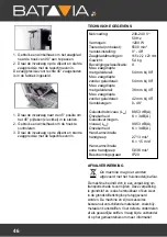 Preview for 46 page of Batavia 7061494 Operating Instructions Manual