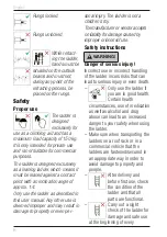 Preview for 10 page of Batavia GIRAFFE AIR 7063650 Operating Instructions Manual