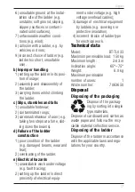 Preview for 19 page of Batavia GIRAFFE AIR 7063650 Operating Instructions Manual