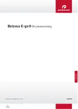 Preview for 81 page of Batavus E-go Manual