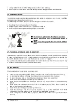 Preview for 21 page of battistella LUNA PLUS 2009 Instruction And Maintenance