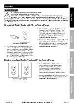 Preview for 5 page of Bauer 19121E-B Owner'S Manual & Safety Instructions