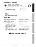 Preview for 5 page of Bauer 20V Hypermax Lithium 1895C-B Owner'S Manual