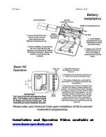 Preview for 6 page of Bauer NE User Manual