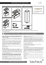 Preview for 1 page of bauhaus EL000 1SRW Manual