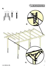 Preview for 19 page of bauhaus Special Offer Carport Assembly Instructions Manual