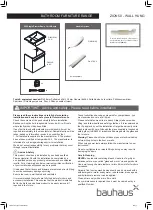 bauhaus ZION 50 Installation Instructions preview