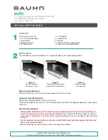 Preview for 1 page of Bauhn ASBW-0718 Getting Started Manual