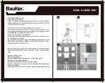 Preview for 11 page of BAUKER NL360-1 Manual