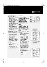 Preview for 7 page of Bauknecht GKA 2100 Instructions For Use Manual