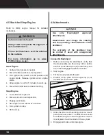 Preview for 22 page of Baumalight TRL620D Operator'S Manual