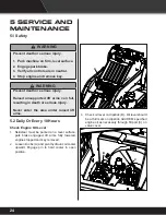 Preview for 28 page of Baumalight TRL620D Operator'S Manual