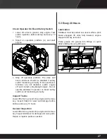 Preview for 31 page of Baumalight TRL620D Operator'S Manual