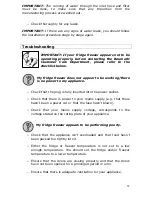 Preview for 38 page of Baumatic B25SE User Instruction Manual