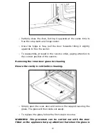 Preview for 29 page of Baumatic BC908SS Instruction Manual