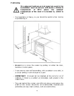 Preview for 31 page of Baumatic BC908SS Instruction Manual