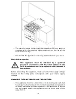 Preview for 34 page of Baumatic BC908SS Instruction Manual