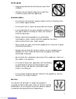 Preview for 6 page of Baumatic BF272SL Instruction Manual