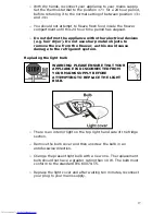 Preview for 17 page of Baumatic BF272SL Instruction Manual