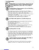 Preview for 20 page of Baumatic BF272SL Instruction Manual