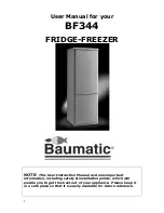 Preview for 2 page of Baumatic BF344 Instruction Manual