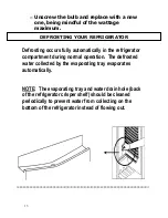 Preview for 14 page of Baumatic BFE256 Instruction Manual