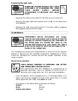 Preview for 21 page of Baumatic BRCI2575 Instruction Manual