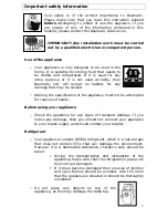 Preview for 5 page of Baumatic BRCIF7535 Instruction Manual