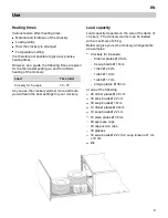 Preview for 9 page of Baumatic BSWD14-ANZ Instructions For Use Manual