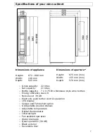 Preview for 7 page of Baumatic BWC150SS User Manual