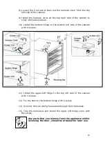 Preview for 24 page of Baumatic BWC455BGL Instruction Manual