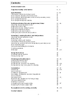 Preview for 3 page of Baumatic PCC9220BL/SS Instruction Manual