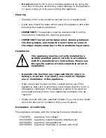 Preview for 8 page of Baumatic PCC9220BL/SS Instruction Manual