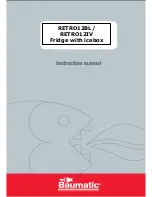 Baumatic RETRO12BL Instruction Manual preview