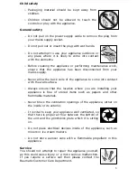 Preview for 6 page of Baumatic TRIO.BL Instruction Manual