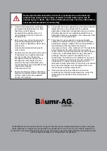 Preview for 15 page of Baumr-AG BTS90 User Manual