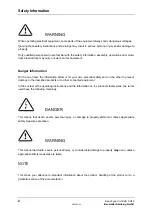 Preview for 10 page of Baumuller BUG 2 Technical Description And Operations Manual