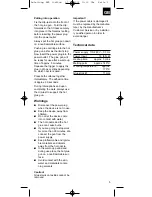 Preview for 5 page of Bavaria BKP200 Operating Instructions Manual