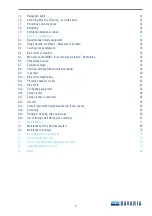 Preview for 3 page of Bavaria Cruiser 46 Owner'S Manual