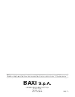 Preview for 36 page of Baxi Luna HT Installers And Users Instructions