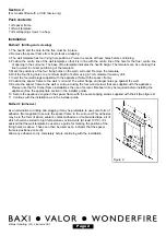 Preview for 2 page of Baxi Valor Fires 540 Quick Manual