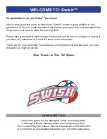 Preview for 4 page of Bay Tek Games SWISH Service Manual