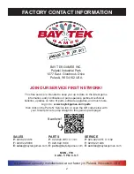 Preview for 2 page of Bay-Tek Pop the Lock Service Manual