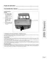 Preview for 3 page of Bayliner 2005 289 Classic Owner'S Manual