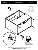 Preview for 6 page of bbf 30W Lower Piler Filer Cabinet Assembly Manual