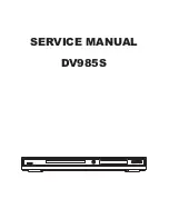 BBK DV985S Service Manual preview