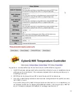 Preview for 22 page of BBQ Guru CyberQ Wi-Fi User Manual