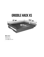 Preview for 2 page of BBQ Hack Griddle Hack XS User Manual